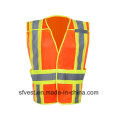 Chaleco reflectante de seguridad para ropa de trabajo de alta visibilidad